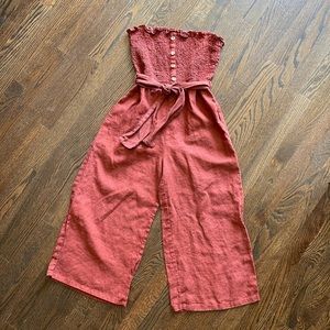 Faithfull the Brand Linen “Lais” Jumpsuit